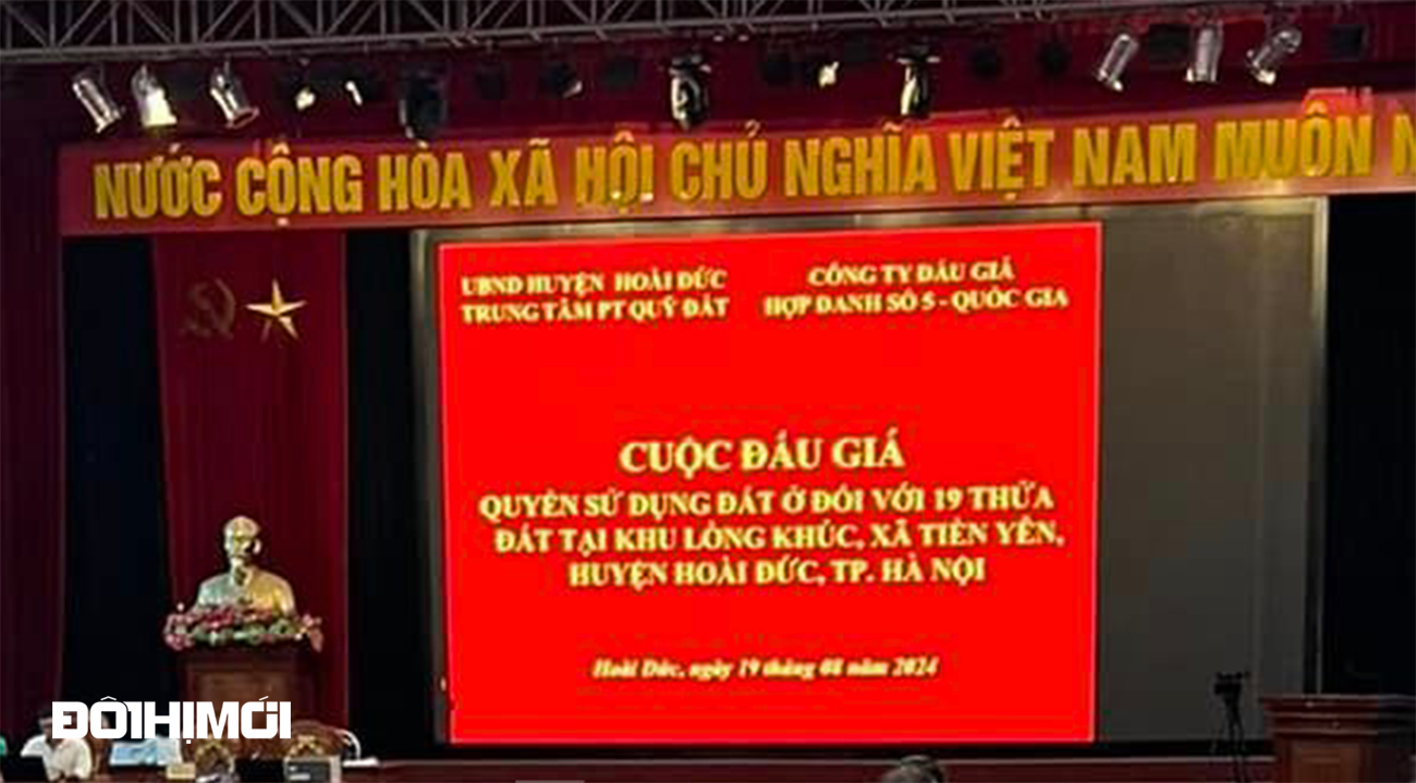 Hà Nội: Sau "sốt" đất đấu giá Hoài Đức, liền kề và biệt thự xung quanh tăng giá - ảnh 1