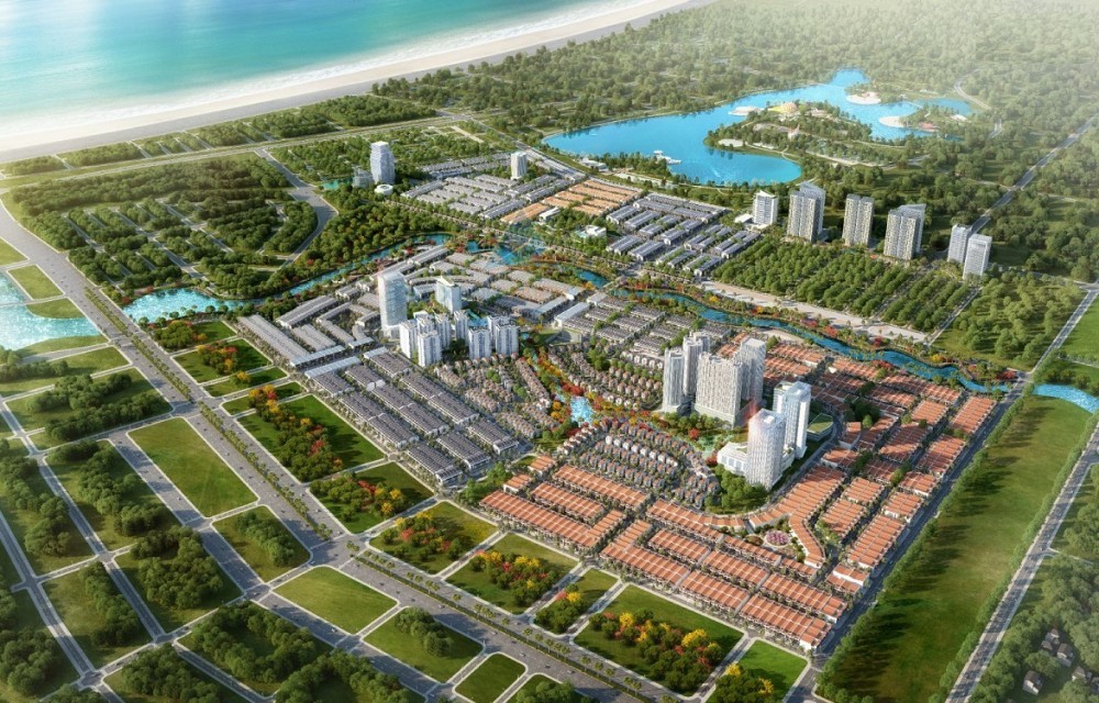 



Phối cảnh dự án&nbsp;Khu đô thị Smart City Quảng Nam

