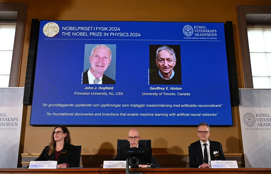 



Giải Nobel vật lý năm nay vừa trao cho 2 nhà khoa học hàng đầu về máy học, bao gồm "Bố già AI"&nbsp;Geoffrey Hinton.

