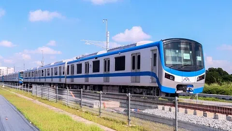 TP HCM: Lộ trình để metro số 1 vận hành thương mại vào quý 4/2024