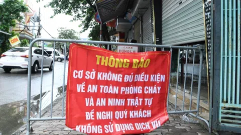 Công bố danh sách các cơ sở không đảm bảo phòng cháy chữa cháy