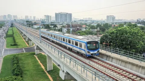 TP.HCM: Giá vé tuyến metro 1 dự kiến chỉ từ 6.000 đồng