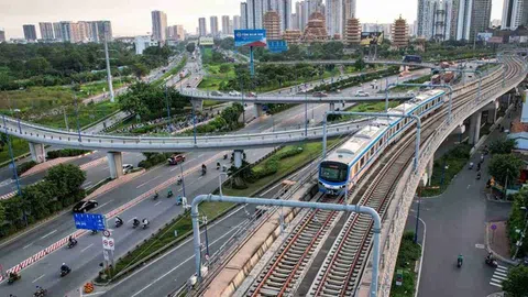 TP.HCM: Tết đầu tiên, Metro số 1 thu hơn 11,7 tỉ đồng