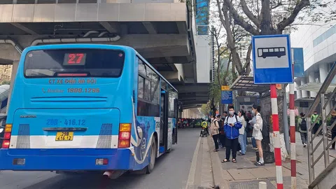 Đường sắt đô thị Nhổn - ga Hà Nội sẽ kết nối với 36 tuyến xe buýt