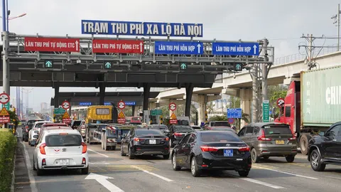 TP.HCM: Vào làn thu phí BOT, tốc độ tối đa chỉ còn 30km/h