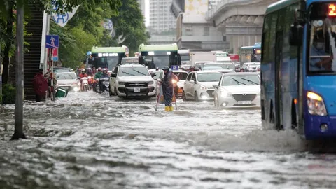 Hà Nội dự báo những tuyến đường có thể bị ngập nặng khi bão Yagi đổ bộ