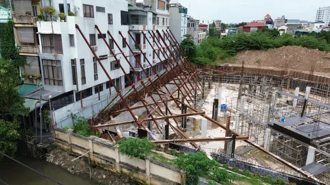 Hà Nội: Nhiều ngôi nhà tiền tỷ bị dự án của Liên đoàn Địa chất - Xạ hiếm làm “biến dạng”