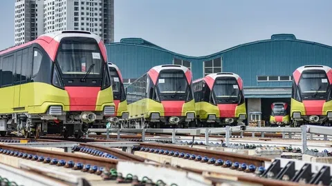 10 đoàn tàu tuyến metro Nhổn - ga Hà Nội đã được cấp đăng kiểm