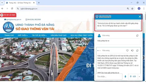 Đà Nẵng ứng dụng AI trong cấp đổi giấy phép lái xe