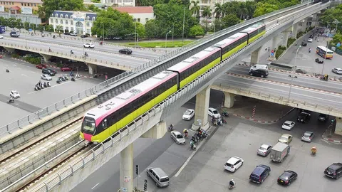 Metro Nhổn - ga Hà Nội kéo dài thêm 8km ngầm