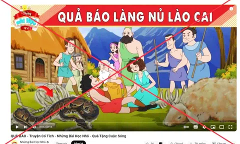 Xác minh, xử lý kênh YouTube “Những bài học nhỏ” vì giật tít, câu view về Làng Nủ