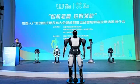 Trung Quốc ra mắt nhóm robot hàng “thửa” phục vụ cho Đại hội thể thao thế giới 2025