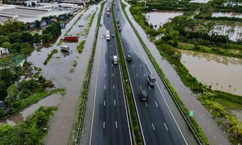 Ô tô gầm thấp được lưu thông trở lại trên cao tốc Pháp Vân – Cầu Giẽ