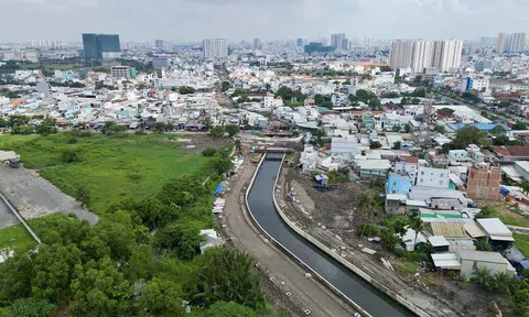 TP. HCM: Rạch chống ngập Bà Tiếng gần 900 tỷ đang được “khoác áo mới”