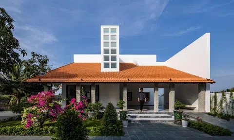 Cô Mười Garden Villa: Sự giao thoa của hơi thở hiện đại và dáng dấp kiến trúc nông thôn vùng Tây Nam Bộ