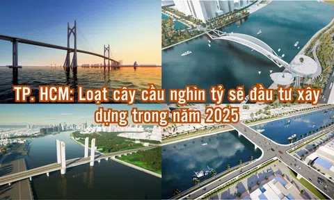 TP. HCM: Loạt cây cầu nghìn tỷ sẽ đầu tư xây dựng trong năm 2025