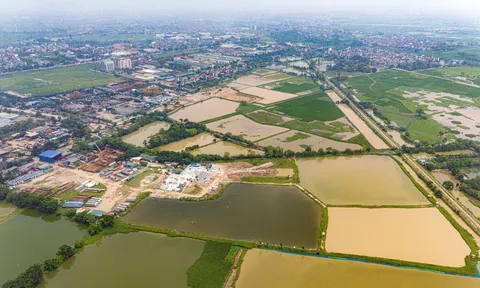 Khu đất sẽ xây dựng tổ hợp ga đường sắt 19.000 tỷ ở Hà Nội