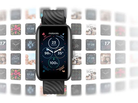 Đồng hồ thông minh Moto Watch 40 của Motorola đã chính thức mở bán