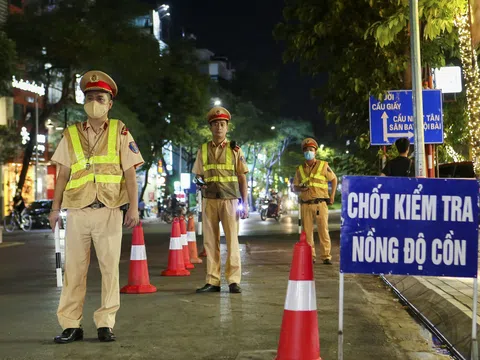 Hà Nội, TP. Hồ Chí Minh có gần 7.500 trường hợp vi phạm nồng độ cồn trong dịp Tết Giáp Thìn