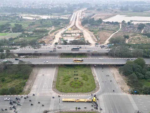 Hà Nội: Cận cảnh tuyến đường 740 tỷ đồng sẽ thông xe trong tháng 4/2024