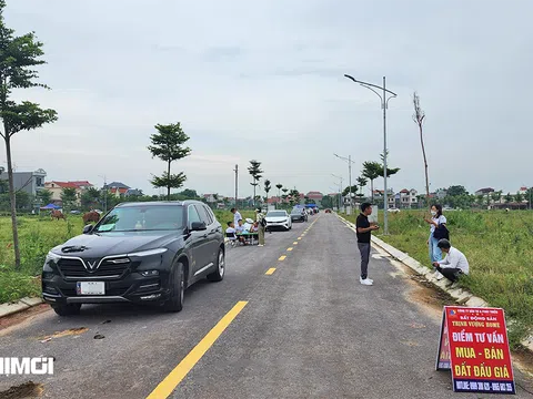 Bắc Giang: Loạt lô đất bị tạm dừng giao dịch vì giá trúng chỉ chênh vài trăm nghìn so với khởi điểm