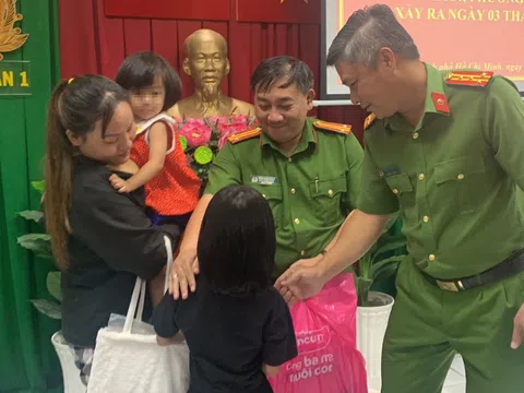 TP. HCM: Hai bé gái bị bắt cóc tại phố đi bộ Nguyễn Huệ đã được giải cứu như thế nào?
