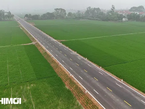 Hình ảnh mới nhất của tuyến đường kết nối Bắc Giang - Hà Nội trước ngày hoàn thành