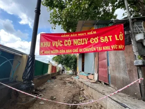 TP. HCM: Kiến nghị di dời khẩn cấp hàng chục hộ dân tại bán đảo Thanh Đa