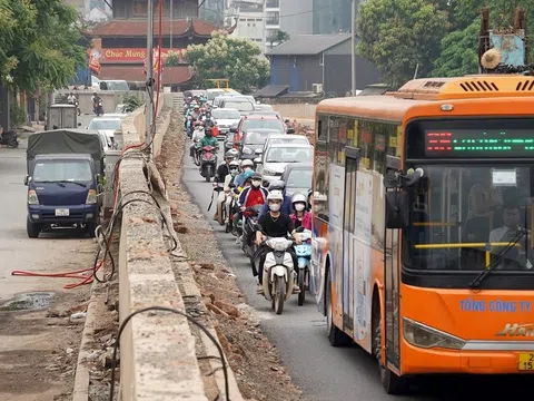 Hà Nội: Những dự án giao thông Tập đoàn Thuận An thi công "rùa bò" gây bức xúc