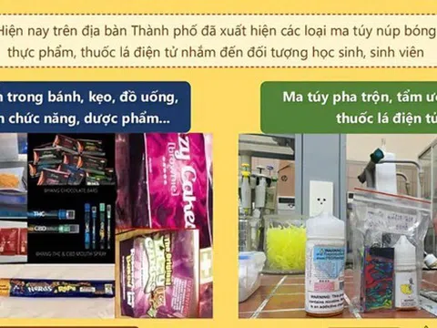 Ma túy trộn, tẩm trong đồ ăn, thức uống nhắm tới học sinh, sinh viên