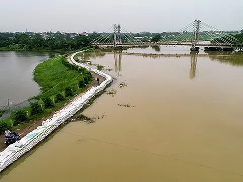 Hà Nội: Rà soát, sẵn sàng sơ tán dân do lũ sông Tích, sông Bùi lên trở lại