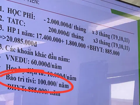 Đến hẹn lại lên, phụ huynh “đau đầu” với các khoản thu đầu năm học của con