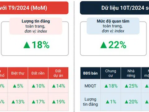 Hà Nội: Lượng tin rao bán đất nền bất ngờ tăng 40% trong tháng 10, vượt nhà riêng và chung cư