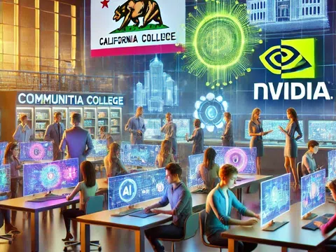 California hợp tác với Nvidia để đưa nguồn lực trí tuệ nhân tạo vào các trường học