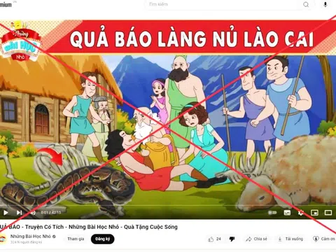 Xác minh, xử lý kênh YouTube “Những bài học nhỏ” vì giật tít, câu view về Làng Nủ