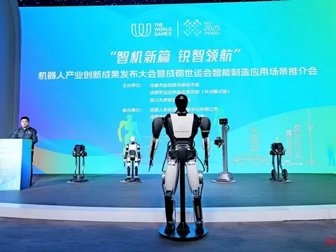 Trung Quốc ra mắt nhóm robot hàng “thửa” phục vụ cho Đại hội thể thao thế giới 2025