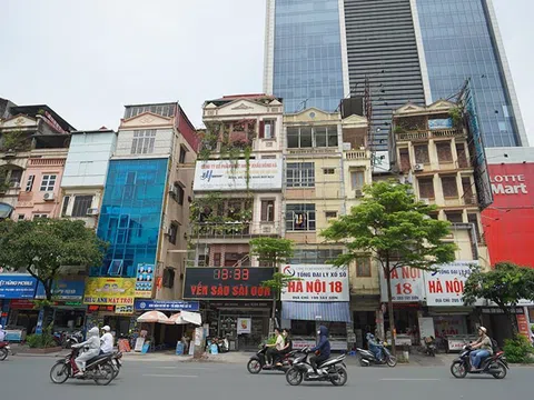 Giá nhà phố ở trung tâm Hà Nội tăng mạnh, vượt ngưỡng 400 triệu đồng/m2