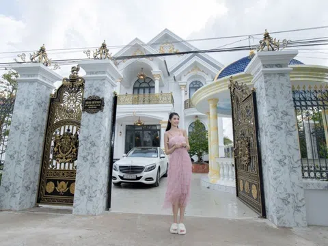 Hoa hậu Phan Thị Mơ chi 10 tỷ xây "cung điện" tại quê nhà Tiền Giang