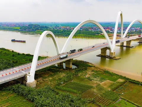 Cận cảnh cây cầu nghìn tỷ có vòm thép cao nhất Việt Nam