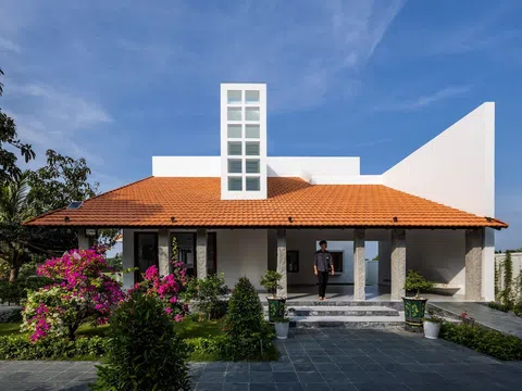 Cô Mười Garden Villa: Sự giao thoa của hơi thở hiện đại và dáng dấp kiến trúc nông thôn vùng Tây Nam Bộ