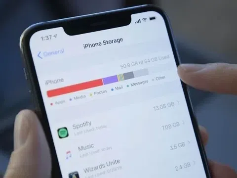 Mẹo xử lý dung lượng giúp bộ nhớ điện thoại “sạch” dữ liệu