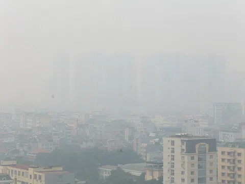 Tình trạng ô nhiễm không khí tại Hà Nội ở mức có hại, xếp thứ 2 thế giới